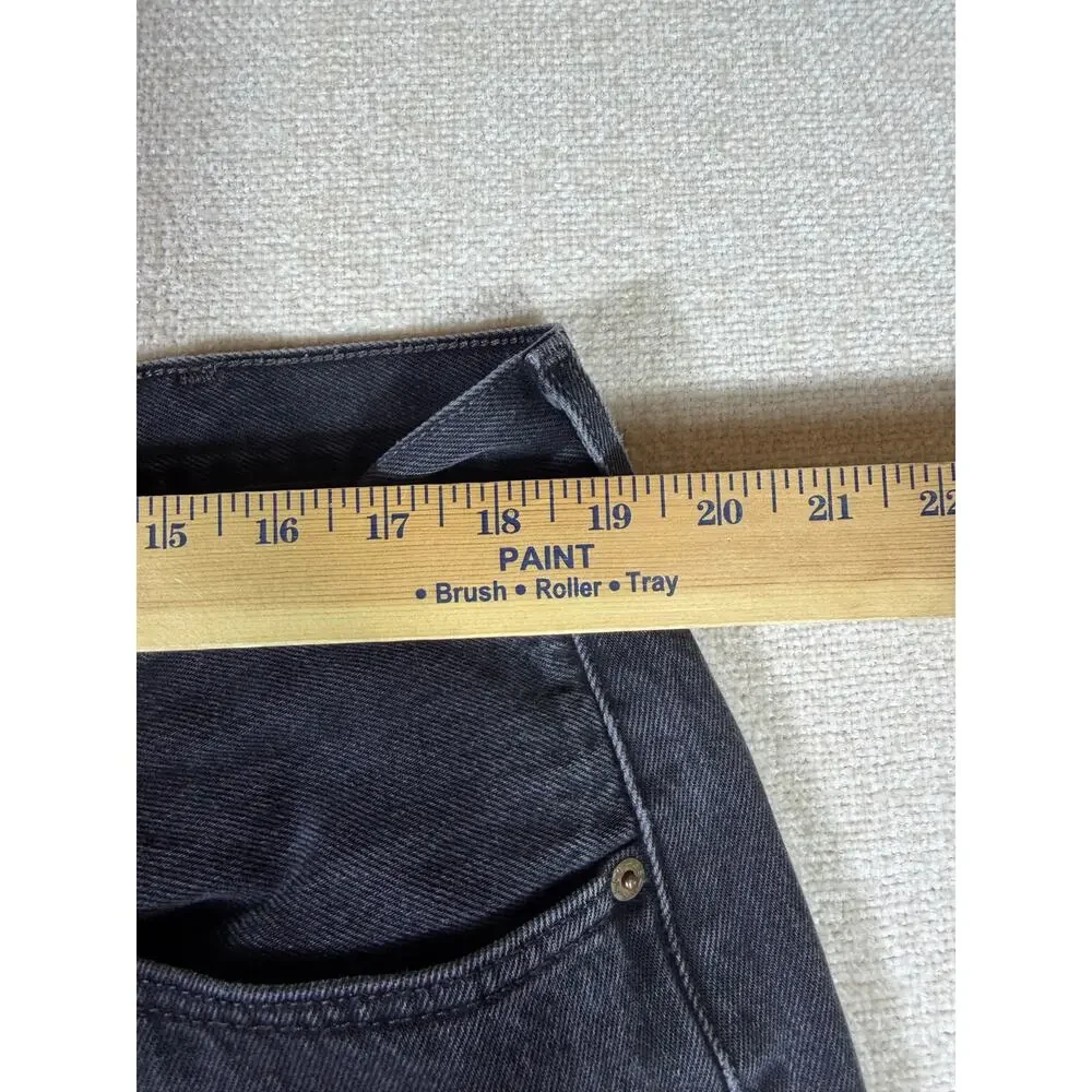 Levi’s 501 Men Black 38x38 Button Fly 5 Pocket Denim Jeans Made in Mexico Casual